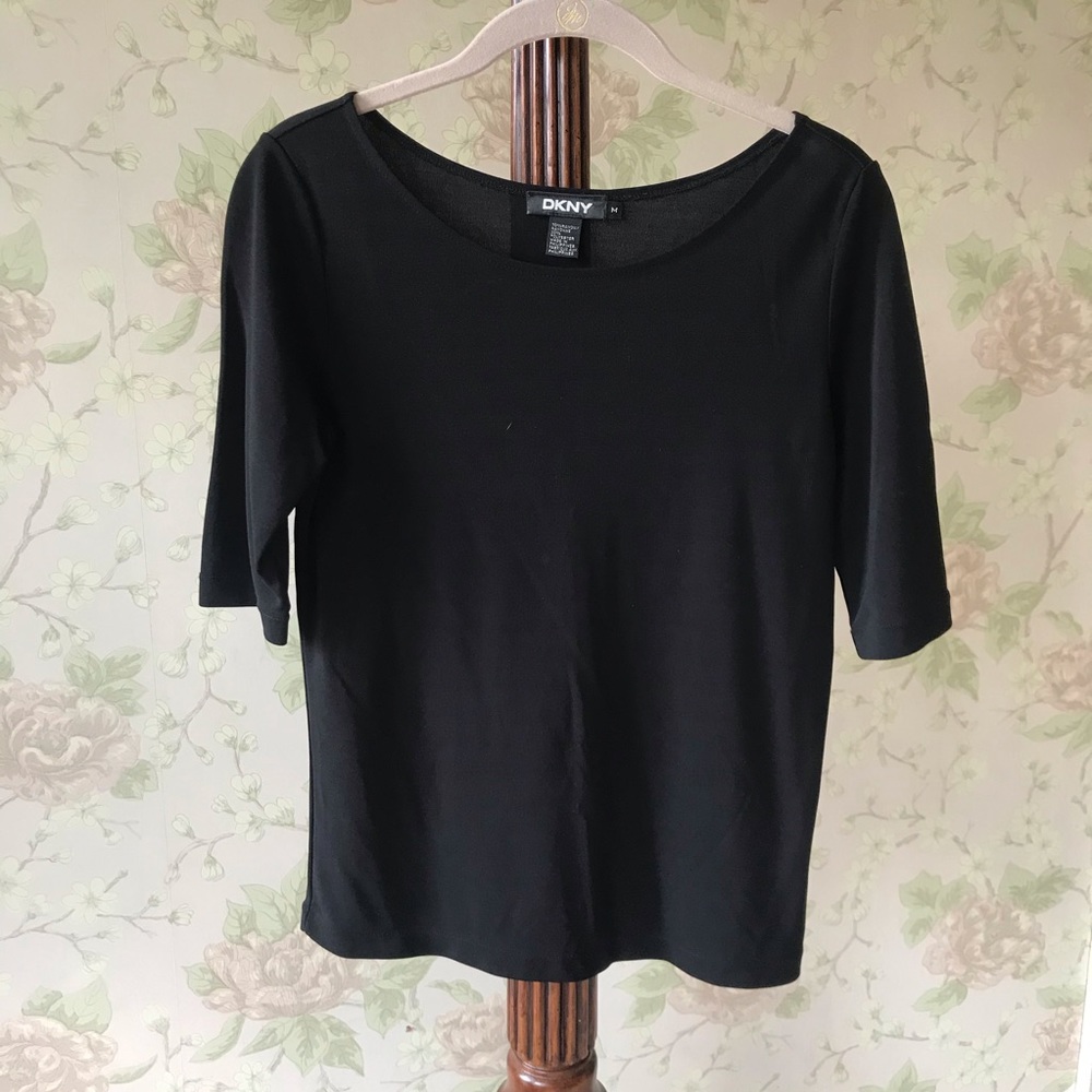 Black DKNY shirt